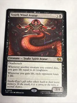 South Wind Avatar 78 Teenage Mutant Ninja Turtles Magic the Gathering NM BB - Image 1