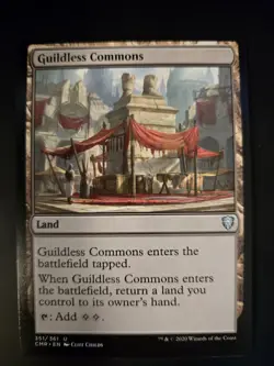 Guildless Commons NM Commander Legends MTG FREE SHIPPING - Image 1