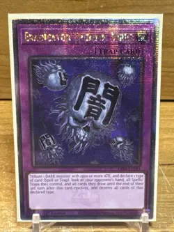 YUGIOH ERADICATOR EPIDEMIC VIRUS QUARTER CENTURY SECRET RARE RA03-EN183 - Image 1