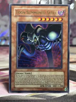 Toon Summoned Skull SRL-EN073 Ultra Unlimited Edition - Played - YuGiOh - Image 2