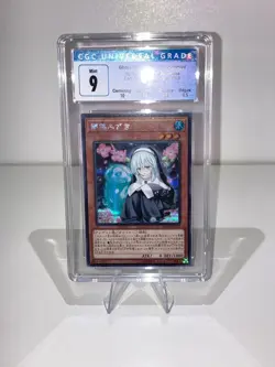 Yugioh Ghost Sister & Spooky Dogwood DANE-JP025 Secret Rare CGC 9 Mint - Image 1