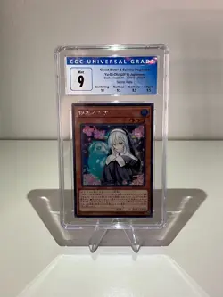 Yugioh Ghost Sister & Spooky Dogwood DANE-JP025 Secret Rare CGC 9 Mint - Image 2