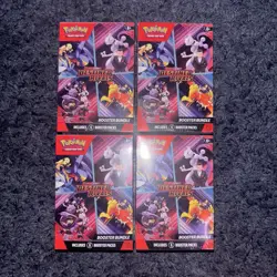 Pokemon TCG Destined Rivals Booster Bundle Lot of 4 Factory Sealed - Image 1