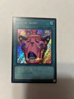 Pot Of Sloth - Chaos Origins - Secret Rare - Near Mint CORI-EN061 - YuGiOh! - Image 1
