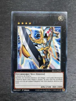 YuGiOh! Number 39: Utopia KICO - Error Misprint No Name No Imprint Italian NM - Image 2