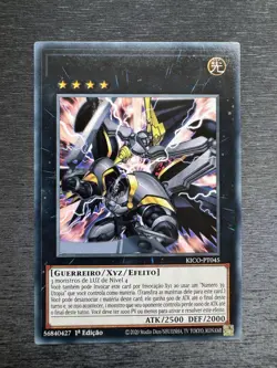 YuGiOh! Number C39: Utopia Ray KICO - Misprint No Name No Imprint Italian NM - Image 2