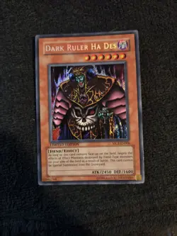 Dark Ruler Ha Des MC1-EN006 YuGiOh Master Collection Volume 1 SECRET RARE - Image 1