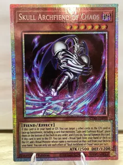 Yugioh - Skull Archfiend of Chaos - CORI-EN002 - Starlight Rare - 1st Ed - NM - Image 1