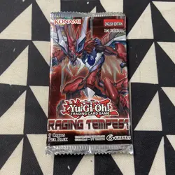 2017 Yu-Gi-Oh! Raging Tempest Booster Pack Sealed 1st Edition - Image 1
