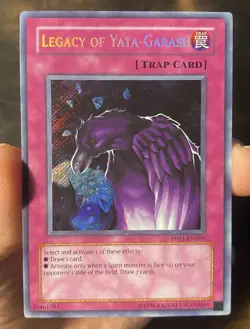 Yugioh NM Legacy of Yata-Garasu Secret Rare Premium Pack 1 PP01-EN009 - Image 1