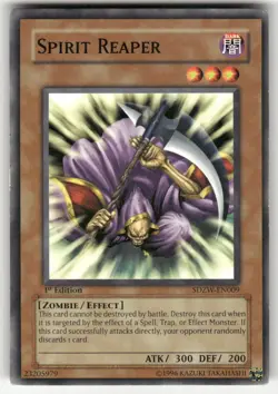 Spirit Reaper SDZW-EN009 1st Edition Structure Deck: Zombie World NM Yu-Gi-Oh - Image 1