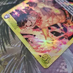 One Piece Trading Card Portgas.D.Ace - OP07-119 SEC - PRB02 Reprint NEAR MINT - Image 3