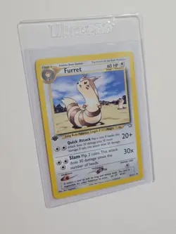 Furret - Pokemon Neo Genesis First 1st Edition #35 - Uncommon - Image 2