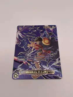 One Piece TCG Monkey D Luffy OP09-119 SP Carrying On His Will SEC RARE FOIL - Image 1