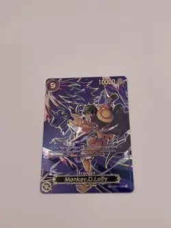 One Piece TCG Monkey D Luffy OP09-119 SP Carrying On His Will SEC RARE FOIL - Image 2