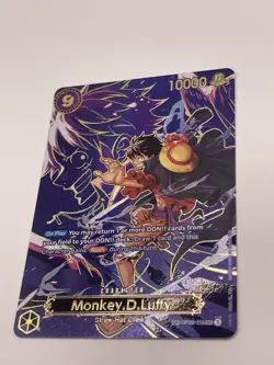 One Piece TCG Monkey D Luffy OP09-119 SP Carrying On His Will SEC RARE FOIL - Image 4
