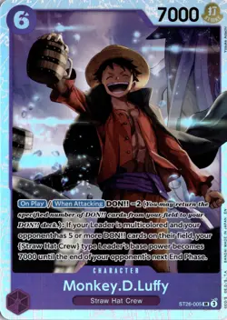 Monkey.D.Luffy Starter Deck 26: PURPLE/BLACK Monkey.D.Luffy ST26-005 One Piece - Image 1