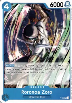 Roronoa Zoro - (Nami Deck) PR Learn Together Deck Set P-056 One Piece TCG - Image 1
