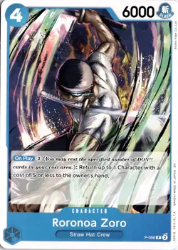 Roronoa Zoro - (Nami Deck) PR Learn Together Deck Set P-056 One Piece TCG - Image 1