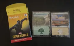 MTG Marvel Super Heroes Welcome Deck - Hulk and Black Panther Sealed - Image 1