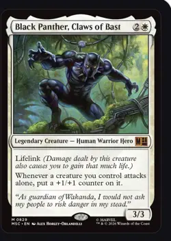 MTG Marvel Super Heroes Welcome Deck - Hulk and Black Panther Sealed - Image 3