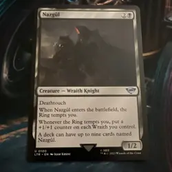 Nazgul (0100) - Universes Beyond: LTR: Tales of Middle-Earth Regular MTG - Image 1
