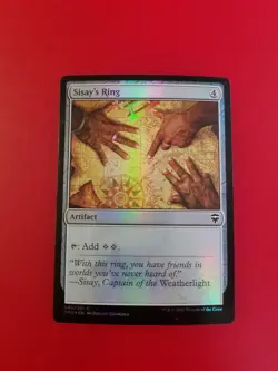 1x Sisay's Ring | FOIL | Commander Legends | MTG Magic Cards - Image 3