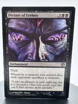 Dictate of Erebos Journey into Nyx 65/165 Rare MTG Commander Staple NM - Image 1