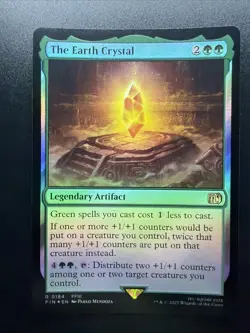 The Earth Crystal #184 FOIL Rare MTG X Final Fantasy - Image 1