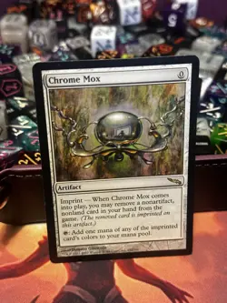 1x Chrome Mox Mirrodin Regular MTG Card Magic: The Gathering LP - Image 1