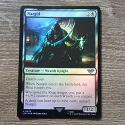 Nazgul 0333 Uncommon Regular - LOTR Tales Middle-Earth Black Creature MTG - Image 1