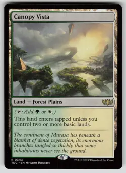 Canopy Vista Normal R Commander: Tarkir: Dragonstorm 343 NM - Image 1