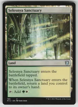 Selesnya Sanctuary Normal U Commander: Innistrad: Midnight Hunt 180 NM - Image 1