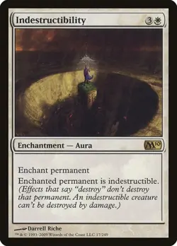 Indestructibility - Foil Magic 2010 MP MTG - Image 1