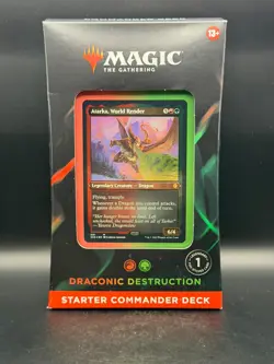 Starter Commander Deck - Draconic Destruction MTG Brand New Sealed - Image 1