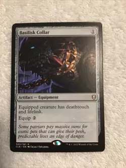 magic the gathering - Basilisk Collar - CLB R 300 - Image 1