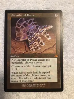magic the gathering - Gauntlet Of Power - Retro - Dominaria Remastered R 378 - Image 1
