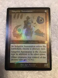 magic the gathering - Adaptive Automation - Schematic Foil - Brothers War R 64 - Image 1