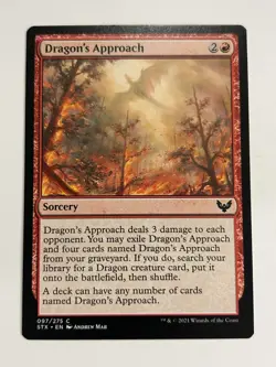 Dragon's Approach - MTG - Strixhaven: School of Mages - Image 1