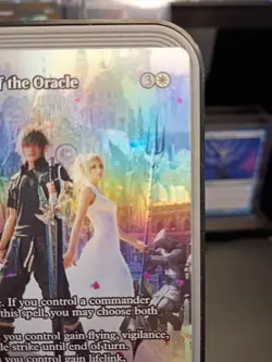 Blessing of the Oracle - Foil - Akroma's Will Magic The Gathering Final Fantasy - Image 3