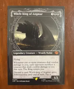 Witch-King Of Angmar Showcase Universes Beyond The Lord Of The Rings MTG NM - Image 1