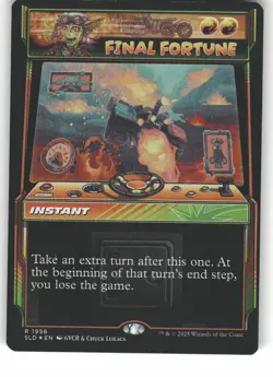 Final Fortune 1956 Rare Secret Lair Drop Series Magic: The Gathering Near Mint - Image 1