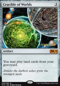 MTG Crucible of Worlds - Foil - Prerelease Promo, Prerelease & Release Promos, L - Image 1