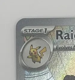 Pokemon TCG Raichu 211/193 IR Illustration Rare Paldea Evolved NM/Mint - Image 4