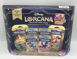 Disney Lorcana Trading Card Game w/ Mickey Mouse Promo card **NEW SEALED** - Image 1
