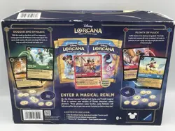 Disney Lorcana Trading Card Game w/ Mickey Mouse Promo card **NEW SEALED** - Image 2