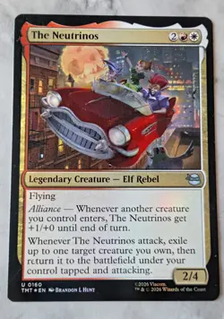 The Neutrinos (Foil) | MTG TMNT TMT | Red White Elf Rebel Commander EDH | NM - Image 1