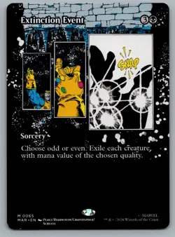 Extinction Event (Borderless) 65 Marvel Universe Eternal-Legal Magic: The Gather - Image 1