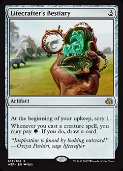 MTG - Lifecrafter's Bestiary, Aether Revolt - Image 1