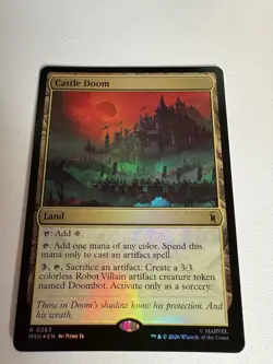 Castle Doom Marvel Super Heroes Rare Foil 263 MTG (2026) - Image 2